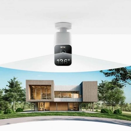 Xiaomi Outdoor Camera BW500 Camara Vigilancia para Exterior 2K - Campo de Vision de 136º - Deteccion de Movimiento Humano - Vision Nocturna a Color - Proteccion IP67 - Bateria de 10000 mAh hasta 180 Dias de Duracion - Color Blanco 1 pieza(s)