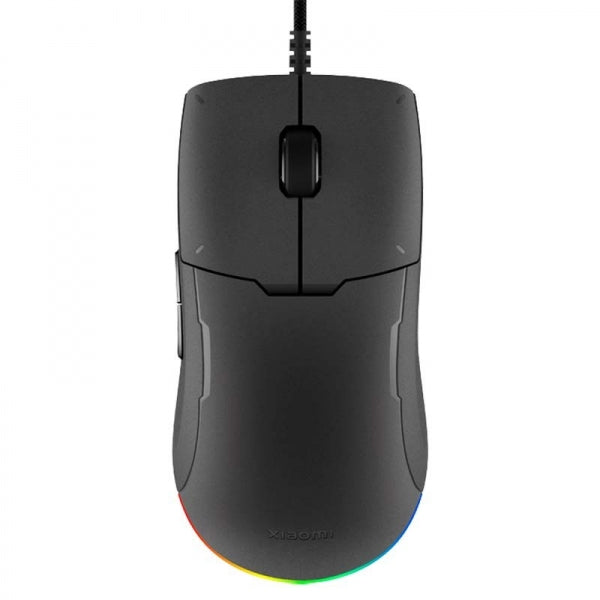 Xiaomi Gaming Mouse Lite Raton Gaming USB 6200dpi - Botones TTC Golden - Iluminacion RGB - Cable Trenzado 2m - Uso Diestro - Color Negro 1 pieza(s)