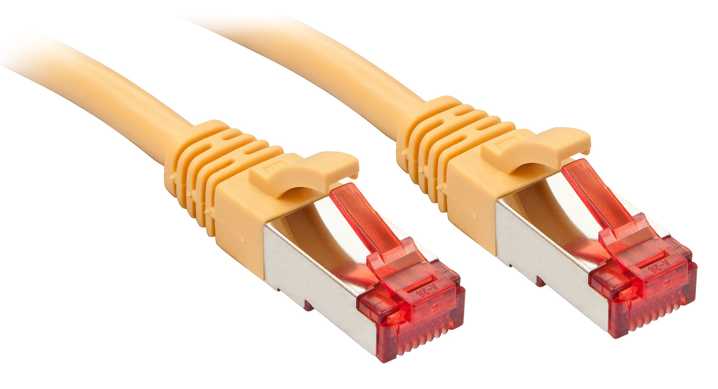 Lindy - Cat.6 S/FTP 1.5m cable de red Amarillo 1 5 m Cat6 S/FTP (S-STP)