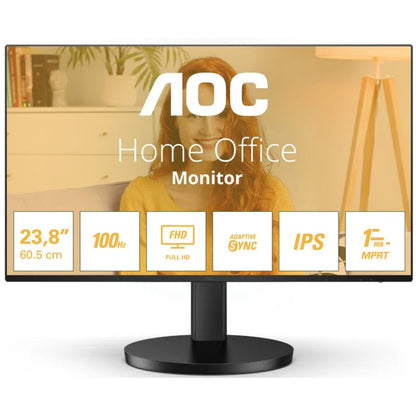 AOC - 24B3HA2 pantalla para PC 60 5 cm (23.8") 1920 x 1080 Pixeles Full HD LED Negro