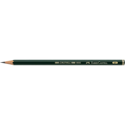 Faber-Castell Castell 9000 Lapiz de Grafito 5H - Mina Resistente a la Rotura - Ecologico 12 pieza(s)