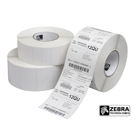 Zebra Z-Select 2000T Pack de 12 Rollos de Etiquetas Termicas Originales 102x76mm - Adhesivo Permanente - 930 Unidades x Rollo - 3006320