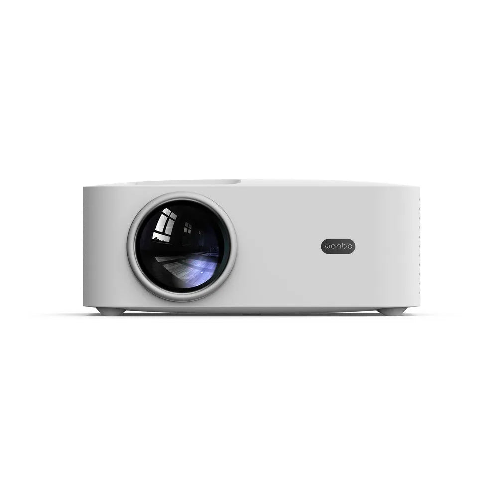 Wanbo X1 Pro Proyector ANSI LCD HD 350 Lumenes Android 9.0 - 2x Altavoces 3W - WiFi, USB, HDMI - Mando a Distancia - Color Blanco 1 pieza(s)