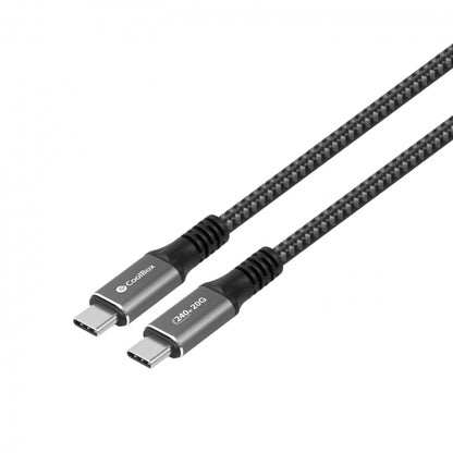 CoolBox - COO-CAB-UC-240W cable USB USB 3.2 Gen 2 (3.1 Gen 2) 1 2 m USB C Gris