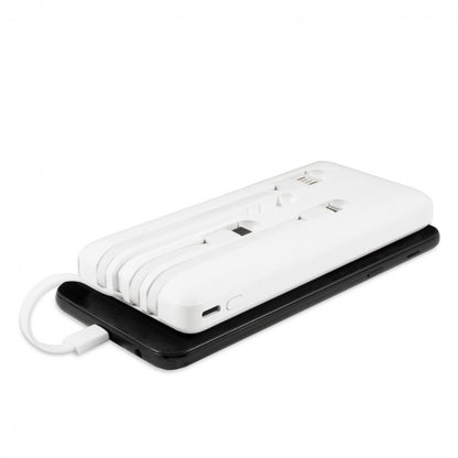 CoolBox - Powerbank 10000mAh con Cables Integrados OmniCHARGE