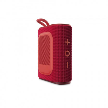 Energy Sistem Altavoz Bluetooth - Hecho con Plastico Reciclado - IPX6 - 12h de Autonomia - Radio FM - Luces LED - Manos Libres - Micro SD - TWS - Color Rojo 1 pieza(s)