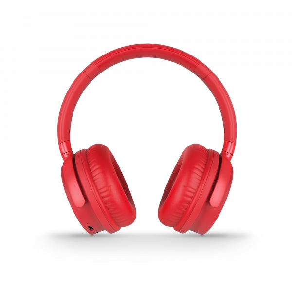 Energy Sistem Auriculares Bluetooth 5.1 - Diseño Plegable - 25h de Bateria - Graves Profundos - Microfono de Alta Calidad - Acabados Metalicos - Color Rojo 1 pieza(s)