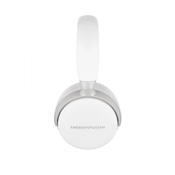 Energy Sistem Auriculares Bluetooth 5.1 - Diseño Plegable - 25h de Bateria - Graves Profundos - Microfono de Alta Calidad - Acabados Metalicos - Color Blanco 1 pieza(s)