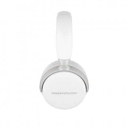 Energy Sistem Auriculares Bluetooth 5.1 - Diseño Plegable - 25h de Bateria - Graves Profundos - Microfono de Alta Calidad - Acabados Metalicos - Color Blanco 1 pieza(s)