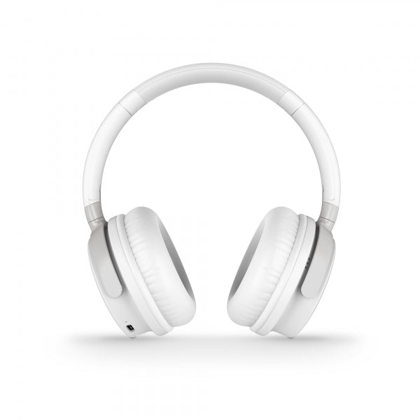 Energy Sistem Auriculares Bluetooth 5.1 - Diseño Plegable - 25h de Bateria - Graves Profundos - Microfono de Alta Calidad - Acabados Metalicos - Color Blanco 1 pieza(s)