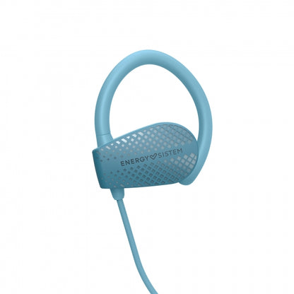 Energy Sistem Auricular Deportivo - Bluetooth 5.1 - Microfono Integrado - Resistente al Sudor - Secure-Fit - Sonido Equilibrado - 8h de Autonomia - Color Azul 1 pieza(s)