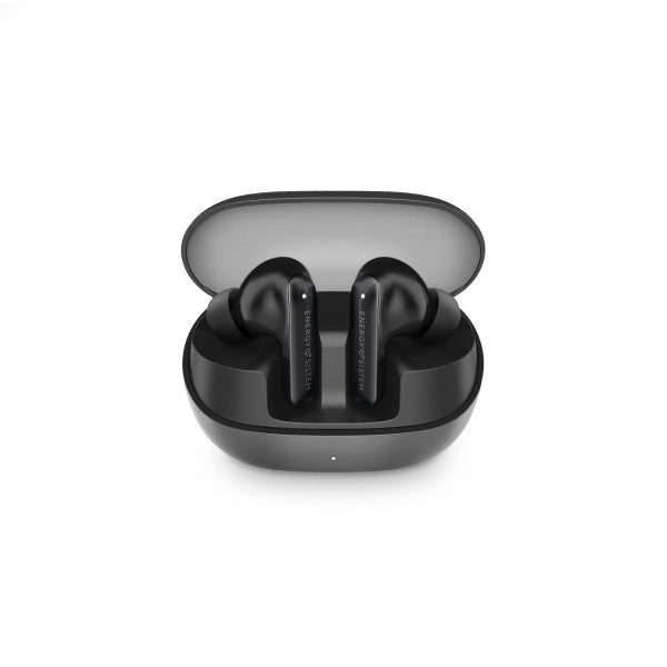 Energy Sistem Auriculares ANC -30dB - Quad Mic - Bluetooth 5.4 - 25h Autonomia - IPX4 - Plastico Reciclado - Color Negro 1 pieza(s)