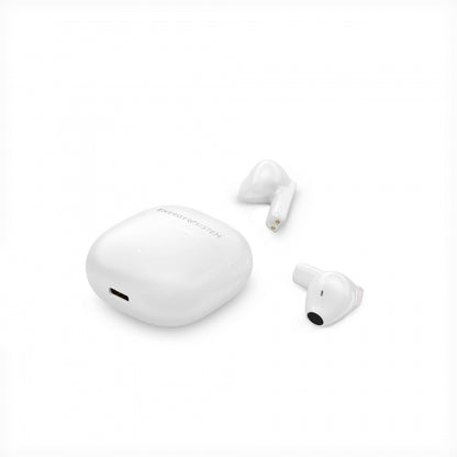 Energy Sistem Auriculares True Wireless - Bluetooth 5.4 - 20h Autonomia - Graves Profundos - Materiales Reciclados - Asistente de Voz Integrado - Color Blanco 1 pieza(s)