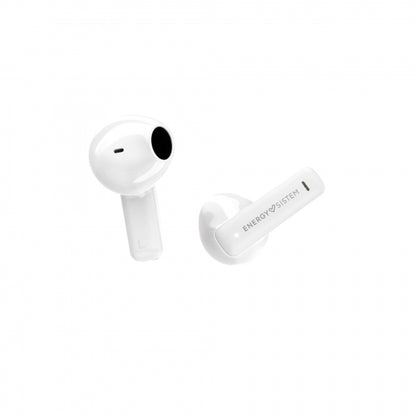 Energy Sistem Auriculares True Wireless - Bluetooth 5.4 - 20h Autonomia - Graves Profundos - Materiales Reciclados - Asistente de Voz Integrado - Color Blanco 1 pieza(s)