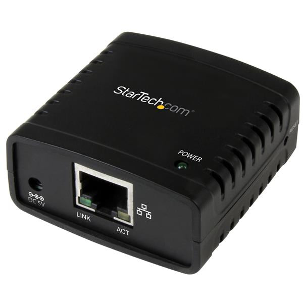 StarTech.com - Servidor de Impresión en Red Ethernet 10/100 Mbps a USB 2.0 con LPR