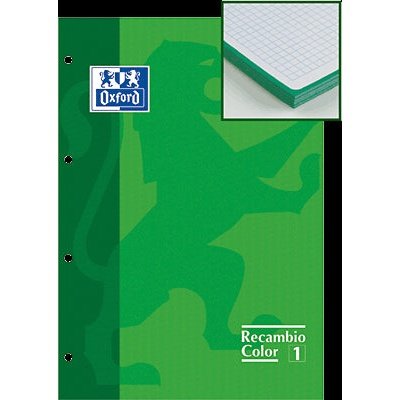 Oxford - OXF RECAMB.COLOR A4 80H 5X5VE 100104037