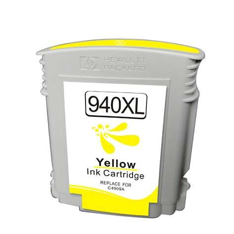 HP 940XL Amarillo Cartucho de Tinta Generico - Reemplaza C4909AE Tintasmurcia.com