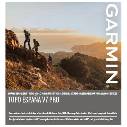 Garmin - TOPO Spain v7 PRO actualización de mapas España