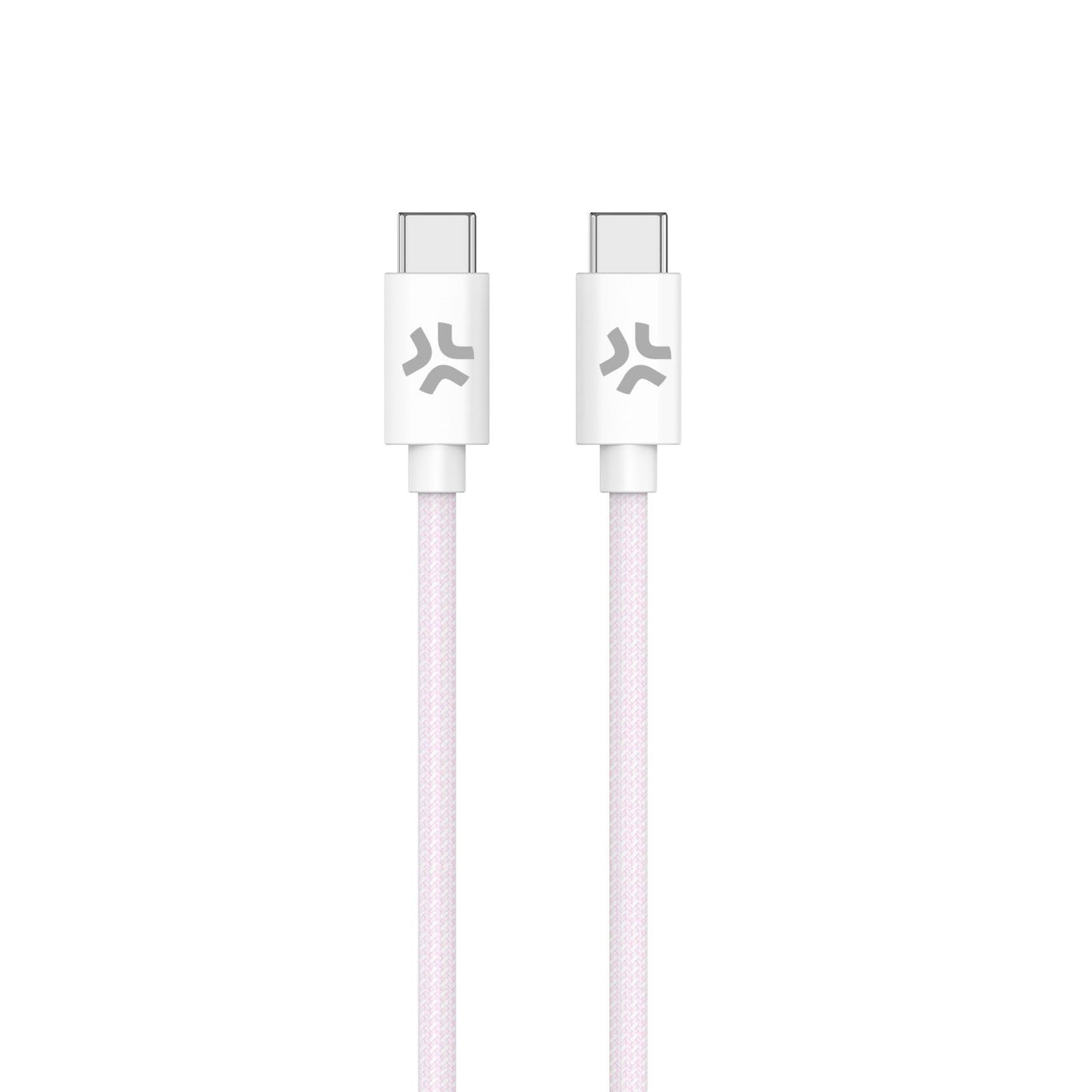 Celly - USBCUSBCCOTTPK cable USB 1 5 m USB C Rosa  Blanco