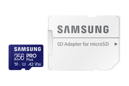 Samsung - PRO Plus MB-MD256SA/EU memoria flash 256 GB MicroSD UHS-I Clase 3