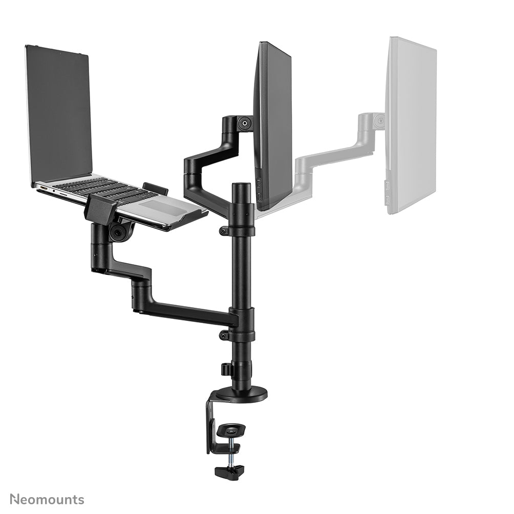 Neomounts soporte de escritorio para monitor y portátil