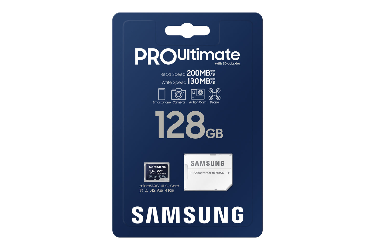 Samsung - MB-MY128S 128 GB MicroSDXC UHS-I