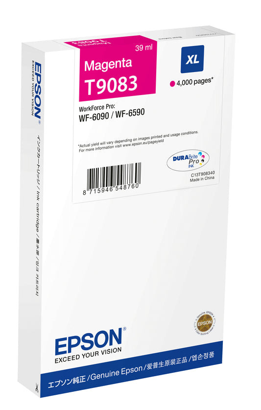 Epson Cartucho T9083 magenta XL