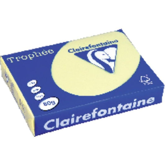 Clairefontaine - CLF P.500H COL.SUAVES A3 80G.AM CA 1884C