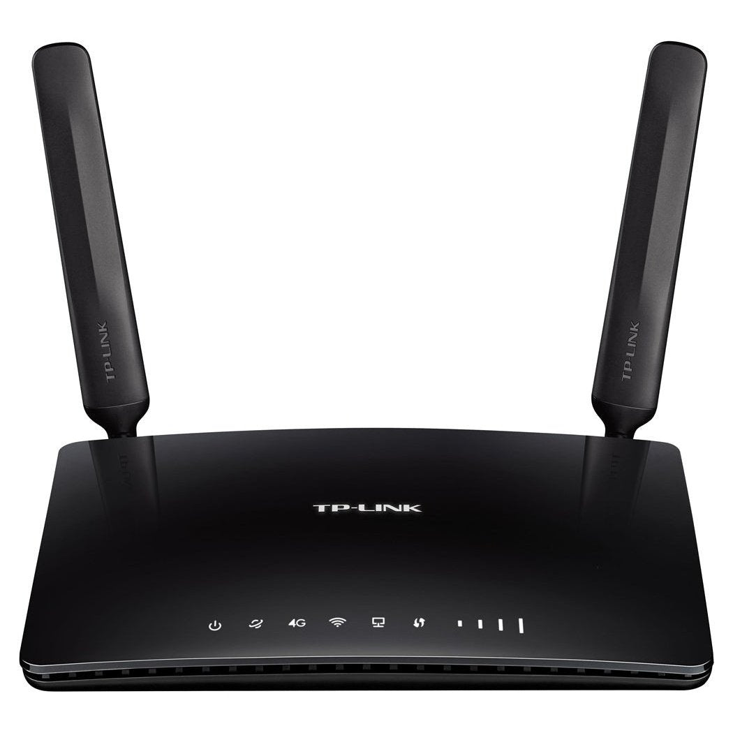 TP-Link - TL-MR6400 router inalámbrico Ethernet rápido Banda única (2 4 GHz) 4G Negro