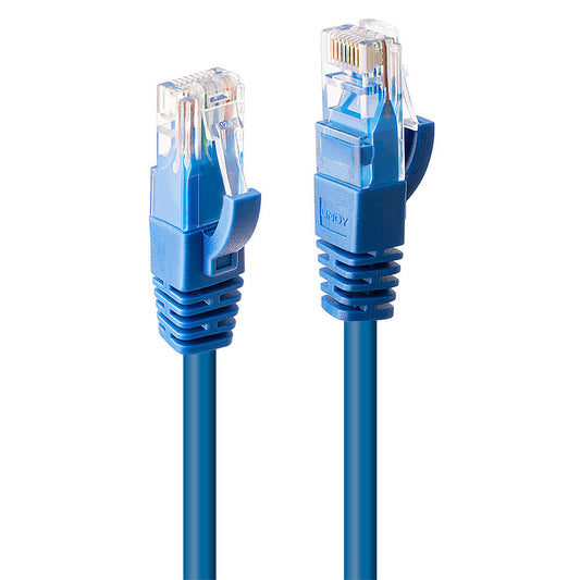 Lindy - 48017 cable de red Azul 1 m Cat6 U/UTP (UTP)