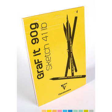 Clairefontaine - 96621C papel decorativo Bloc de hojas de papel para bellas artes 80 hojas