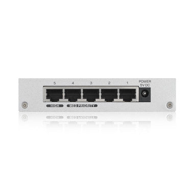 Zyxel - GS-105B v3 No administrado L2+ Gigabit Ethernet (10/100/1000) Plata