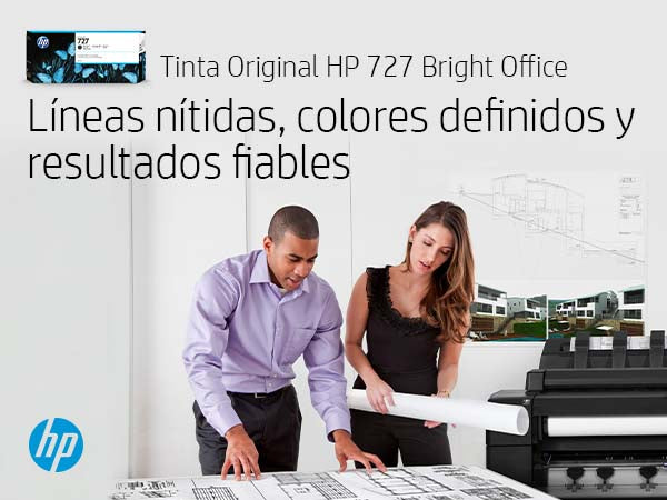 HP Cartucho de tinta DesignJet 727 negro fotográfico de 130 ml