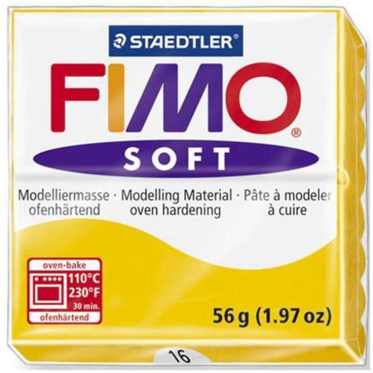 Staedtler - FIMO soft Pasta de modelar 56 g Amarillo 1 pieza(s)