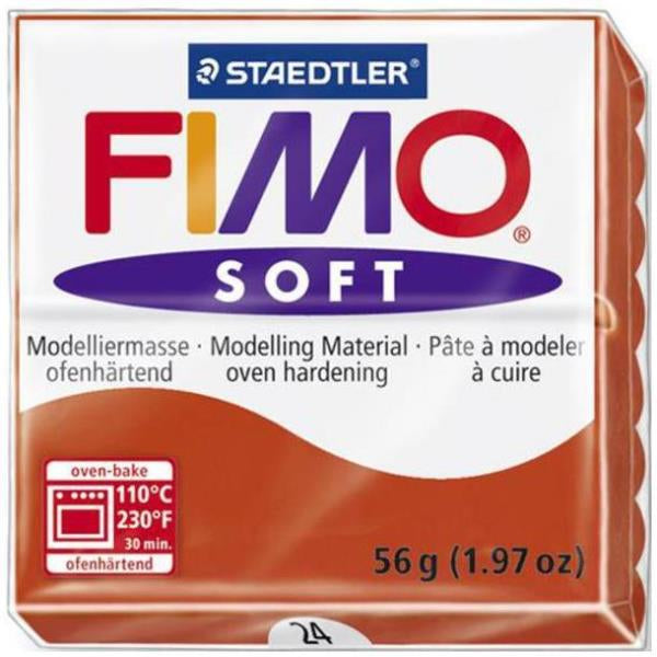 Staedtler - FIMO soft Pasta de modelar 56 g Rojo 1 pieza(s)