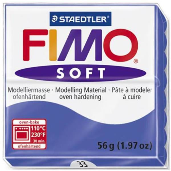 Staedtler - FIMO soft Pasta de modelar 56 g Azul 1 pieza(s)