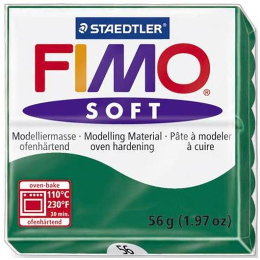 Staedtler - FIMO soft Pasta de modelar 56 g Verde 1 pieza(s)