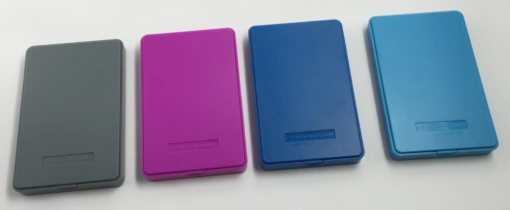 CoolBox - SlimColor 2543 Carcasa de disco duro/SSD Azul 2.5"