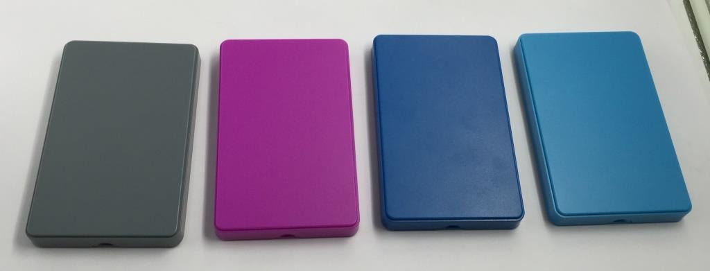 CoolBox - SlimColor 2543 Carcasa de disco duro/SSD Azul 2.5"