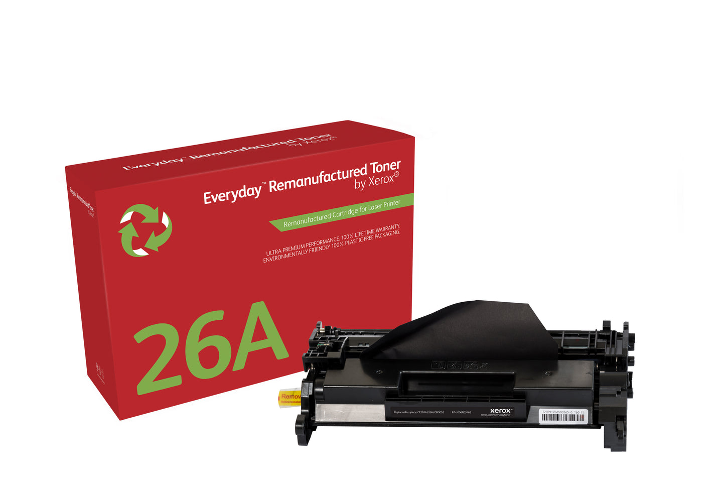 Everyday Tóner ™ Mono remanufacturado de Xerox es compatible con HP 26A (CF226A), Capacidad estándar