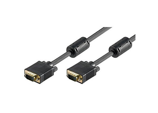 Ewent - EW-110102-020-N-P cable VGA 1 8 m VGA (D-Sub) Negro