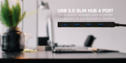 i-tec - Advance USB 3.0 Slim Passive HUB 4 Port