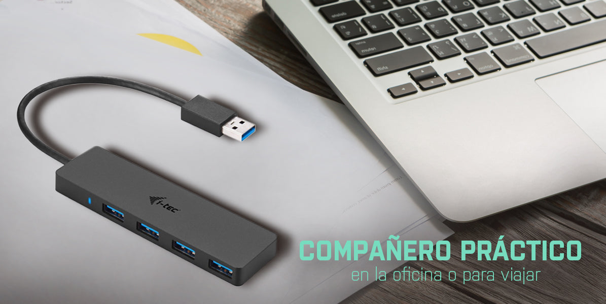 i-tec - Advance USB 3.0 Slim Passive HUB 4 Port