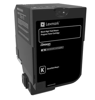 Lexmark 84C2HK0 cartucho de tóner 1 pieza(s) Original Negro