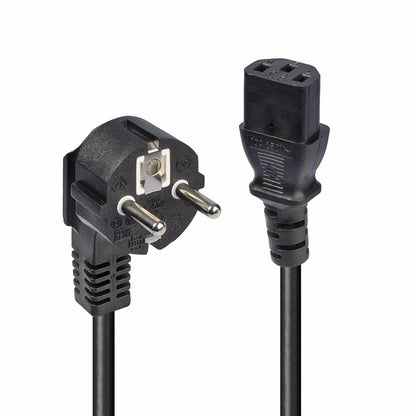 Lindy - 30336 cable de transmisión Negro 3 m CEE7/7 C13 acoplador