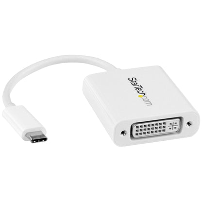 StarTech.com - Adaptador Gráfico USB-C a DVI - Blanco