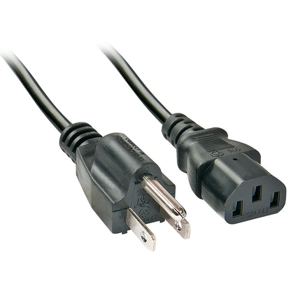 Lindy - 30338 cable de transmisión Negro 2 m C13 acoplador