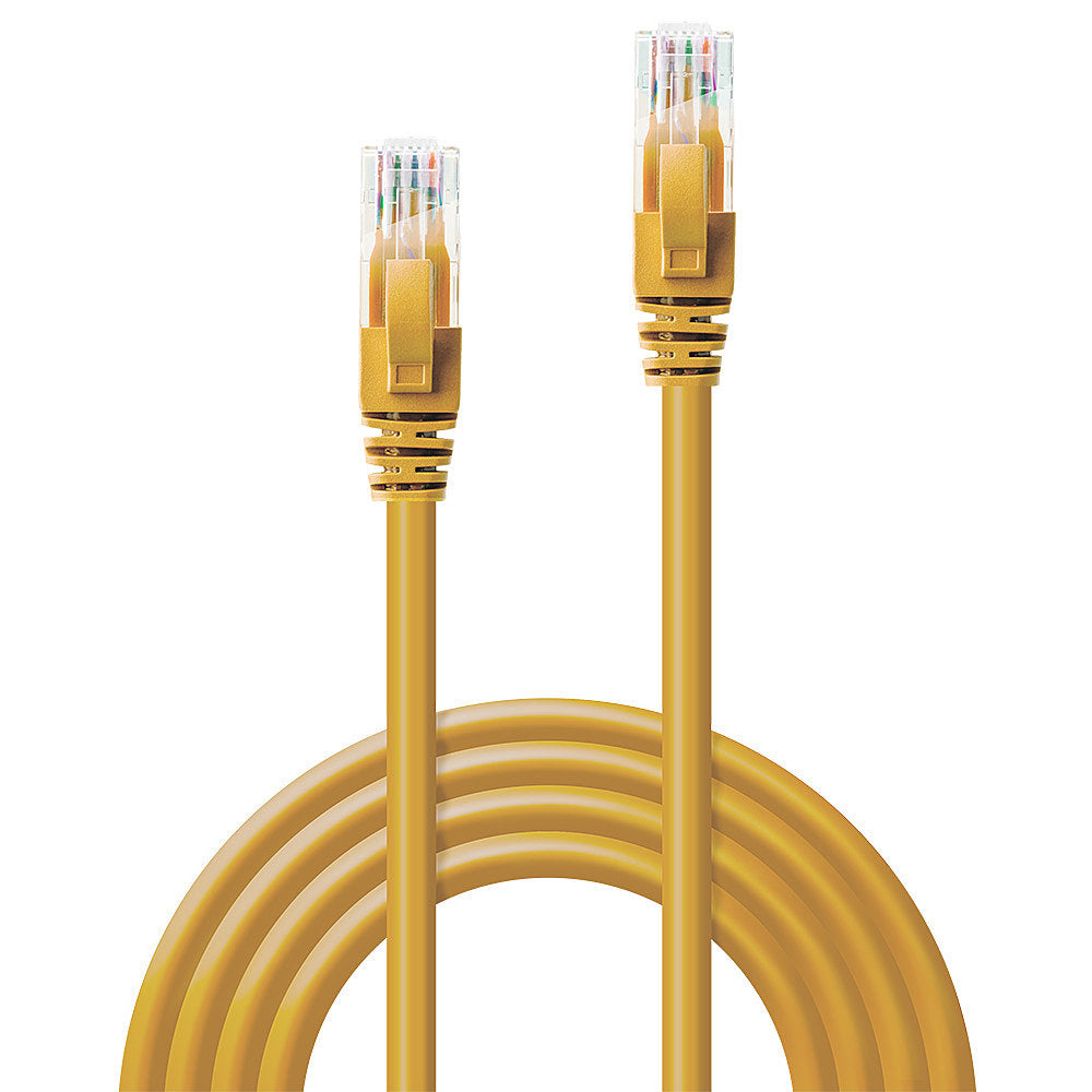 Lindy - 48064 cable de red Amarillo 3 m Cat6 U/UTP (UTP)