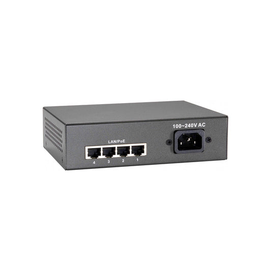 LevelOne - FEP-0511 switch Fast Ethernet (10/100) Energía sobre Ethernet (PoE) Gris