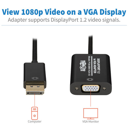 Eaton - DISPLAYPORT TO VGA ACTIVE ADAPTER V